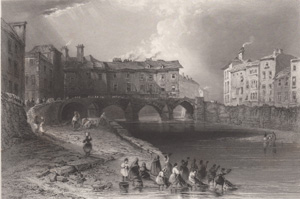 Old Baal's Bridge, Limerick (now taken down.)
